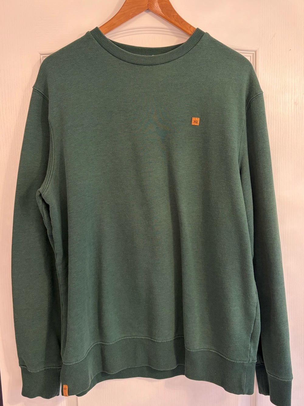 Tentree Men's Forest Green Crewneck Sweater